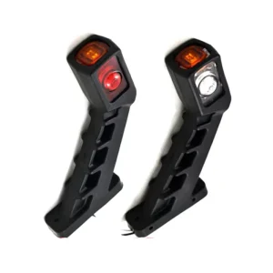 12V 24V 3 Color Super Bright LED Turn Signal Light Running Stop Break Turn Signal LED Indicator Light for Truck Trailer Lorry