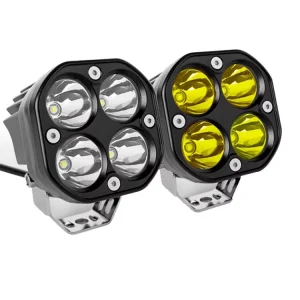12V 24V 3 Inch 40W LED Spot Combo Beam for Car Fog Lamp 4×4 Off Road Motorcycle Tractors Bar Pods Driving Work Light