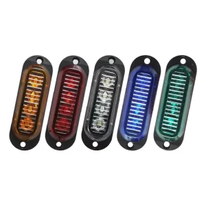 12V/24V 4LED Emergency Warning Light Truck Side Tail Lights Daytime Running Lights Side Marker Lamp