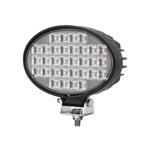 12V 24V 5.5 Inch 32W Oval Cool White Truck Work Light Polyester Powder Coat Flood Beam 2880LM LED Work Light for Off-Road Jeep