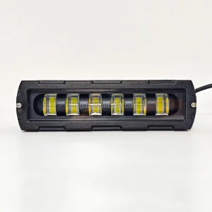 12V 24V 6SMD LED Work Light Bar Single Row Flood Light Bar Spot High Low 6inch Off Road LED Light Bar for Car Truck ATV Trailer