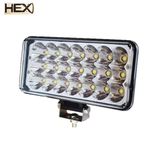 12V 24V 7 Inch 105W LED Work Light Car Truck Off Road Roof Lights High Power Ultra Bright High Beam Spotlight Fog Dribing Lights