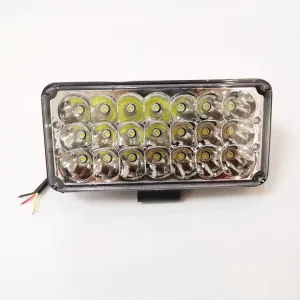 12V 24V 80V 42W 8 Inch 60mm Thickness Square 21 LED Work Lamp Car Off Road Driving Truck Led Work Light