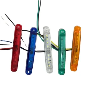 12V 24V 9 LED Steady High Brightness Universal Truck Car Side Indicator Signal Light
