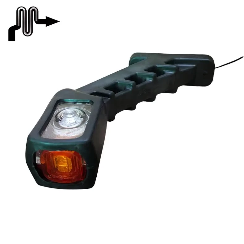 Matching Rear, Marker, and Outline Lights for Fleet Builds 2 12V 24V ECE Approved 3 Sides LED Marker Light for Truck Trailer Position Signal Lamp EU Standard Rear Front Side