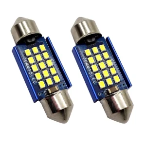 12V 24V Festoon 36MM 15SMD LED C5W Auto Light White Canbus Car Interior Dome Lamp for Reading