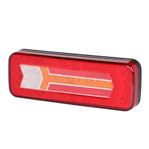 12V 24V LED Auto Truck Rear Tail Reverse Light Brake Lamp Turning Light Waterproof Truck Trailer Lights with E mark Approval
