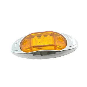 12V 24V LED Car Side Marker Lights White Color Trailer Truck Lamp LED Outline Lights for Trucks Clearance Lamps