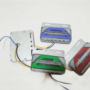 12V 24V LED Side Lights Car Auto Trailer Truck Lorry External Warning Signal Brake Rear Marker Lamps
