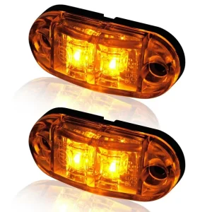 12V 24V LED Side Marker Light Car External Light Warning Tail Light Auto Trailer Truck Lorry Lamp