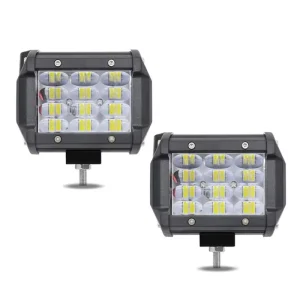 12V 24V Offroad Led Work Light Spot Combo Flood Car Driving Fog Lamp SUV ATV Truck 4inch Off Road 7X7 Led Light Bar