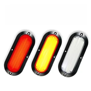 12V 24V Sequential Turn Signal Brake Light Stop Lamp Strobe Emergency Tail Light for Truck Trailer RV Tents Car School Bus