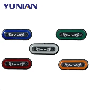 12V 24V Truck Side LED Marker Light Car Demon Eye Exterior Side Marker Flash Warning Light Van Clearance Lights Waterproof