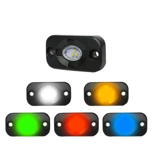 12V 24V Waterproof LED Rock Light Underbody Work Light for Off Road Car Truck