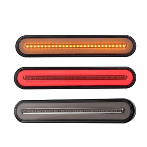 12V 24v Taillight Trailer Lights 100LED Tail Light Trailer LED Waterproof Flowing Reverse Brake Stop Turn Signal Light