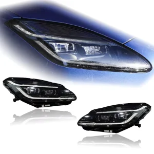 12V 25W LED Headlights for E-PACE with 6000K Color Temperature and 6000 Lumens