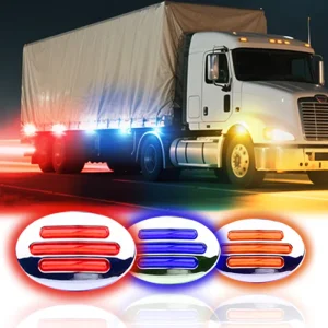 12V 3-Inch LED Truck Light Parts Marker Side Light Car Light Accessories Truck Decorative Light