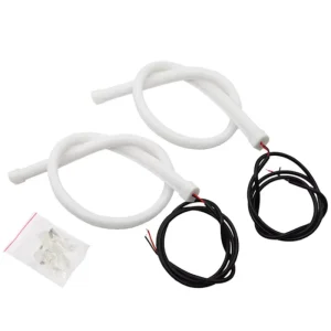 12V 30CM 45CM 60CM Car Daytime Running Light Turn Signal Light Flexible Strip Auto Headlights White Red Ice Blue Blue Pink Green