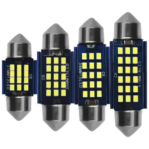 12V 31 36 39 41mm Car LED Dome Light License Plate Festoon Bulb C5W LED Lamp