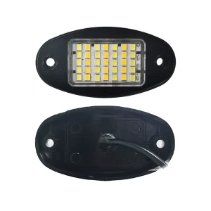 12V 35 LED High Brightness Pure White Rock Lights for Truck 4X4 Off-road Jeep Lorry Pickup Two Color Other Car Light Accessories
