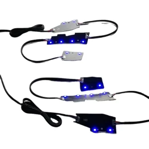 雪佛兰卡马罗 12V 汽车发光二极管印刷电路板 5050SMD RGB 定制车灯汽车 DRL 灯