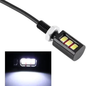 12V 5630 3SMD Auto Lamps 7-Color Car Motorcycle License Plate Light Accessories Factory Direct