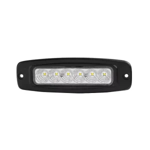 12V 6 Inch 30W Offroad Truck Car Reversing Light R23 R10 Rectangular LED Work Light for Auto Exterior Lighting
