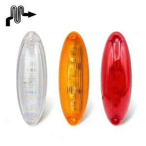 12V 6 LEDs Bus Accessories LED Side Marker Lamp Bus Side Lamp Bus Light