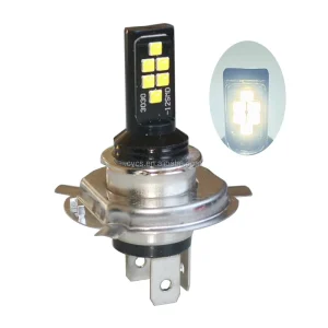 12V 6000K White H4 12LED 12SMD Led Auto Bulb Car Fog Lights Lamps Car Led Light Accessories for Retrofit Upgrade