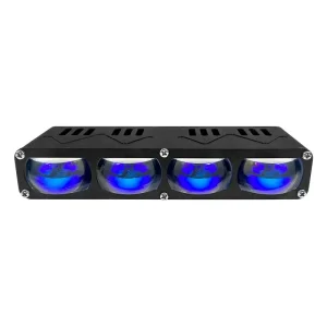 12V 60W Grille LED Mini DRL Car and Motorcycle Work Light High Brightness Spotlight Off Road Truck Fog Light