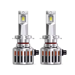 12V 6500K 180W 15000LM IP67 Rated LED Headlight Bulbs for Universal Vehicle Auto Lamp Systems