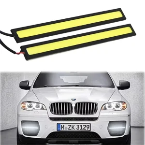 12V 6W COB LED DRL High Power Daytime Running Light for Car Styling with 1 Year Warranty
