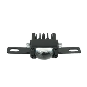 12V 7W Car LED Grille Spotlight 1 Lenses Dual-color Yellow White Road Lighting Work Light Front Beam Spotlight