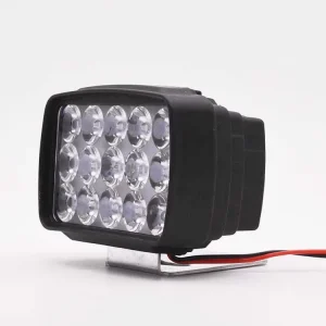 12V 80V Electric Vehicle Light Ultra Bright 15 Lens LED External Spotlight Front Headlight Motorcycle Electric Bike Retrofit
