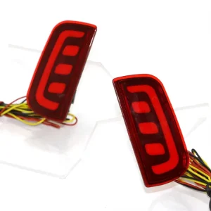 12V 8W Guide Led Rear Tail Lamp Car Brake Warning Rear Bumper Reflector Lights for Civicc