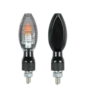 12V Amber Yellow Motorcycle Turn Signal Flashing Strobe Light Blinker Indicator Front Rear with E number