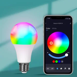12V Atmosphere Room Light Home Decoration Light Bulb Intelligent Remote Control Dimming LED Light Bulb
