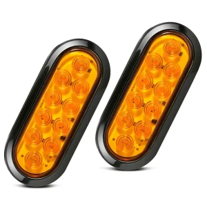 12V Auto Tail Lights Aftermarket Car Tail Light Assembly Amber Automotive Taillight Reverse Light Truck Off road Lighting