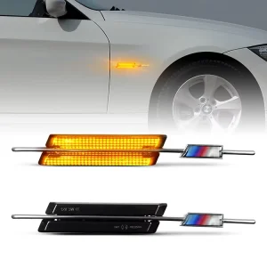 12V Auto Tuning Parts Turn Signal Indicator Light LED Side Marker for BMW E60 E90 E82
