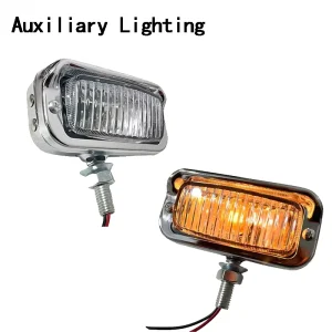 12V Auxiliary Lighting Halogen Universal Driving Light Fog Lamp Spot Light For Jeep Suv Lorry trailer