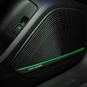 12V Car Interior Upgrade Ambient Light Trim Speaker Grille for Audi A4 A4L B9 Door Speaker Cover