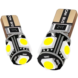 12V Car License Plate T10 Led Canbus 5050 5 SMD W5w 194 501 Auto Car Vehicle Interior Light SX153