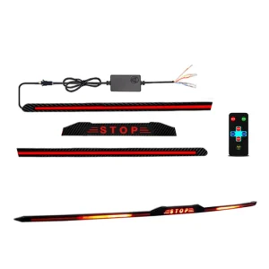12V Car Taillight Remote Control Adjustable Three-stage Steering Flow Tail Light