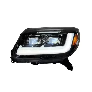 12V Day Running Day Front Headlight with Lens Assembly Dual Beam Driving Turn Signals Fit for Toyota 4Runner