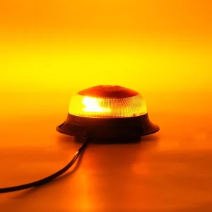 12V LED Amber Beacon Lights Security Flashing Light for Vehicles and Trucks Magnetic Auto Exterior Lighting