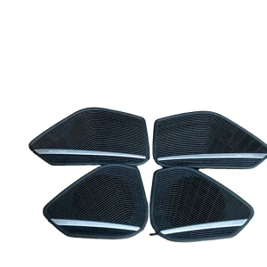 12V LED Car Interior Ambient Light Illuminated Speaker Grille for Audi A4 A4L B9 Door Speaker Cover Trim