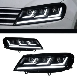 12V LED Car Lights for VW Touareg LED Headlight Projector Lens Dynamic Signal Head Lamp Drl Automotive Accessories