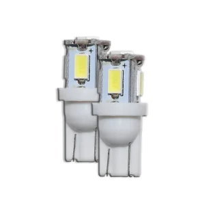 12V LED Car Side Clearance Light 120LM Bright 5630 5SMD 194 W5W T10 LED License Plate Lights