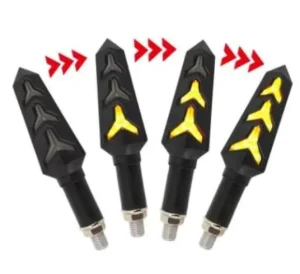 12V LED Continuous Turning Lights Motorcycle Turn Signal Light