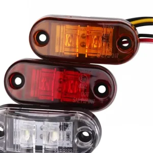 12V LED Driving Lights Side Marker and Warning Tail Lights External Car Accessories